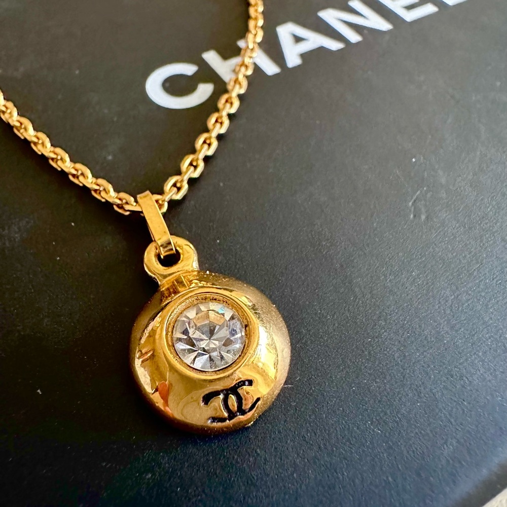 CHANEL Necklace Rhinestones with COA - Picture 8 of 8